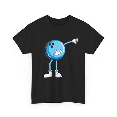 Bowling Player Shirt, Dabbing Bowling Ball Bowler Women Men Funny Shirt