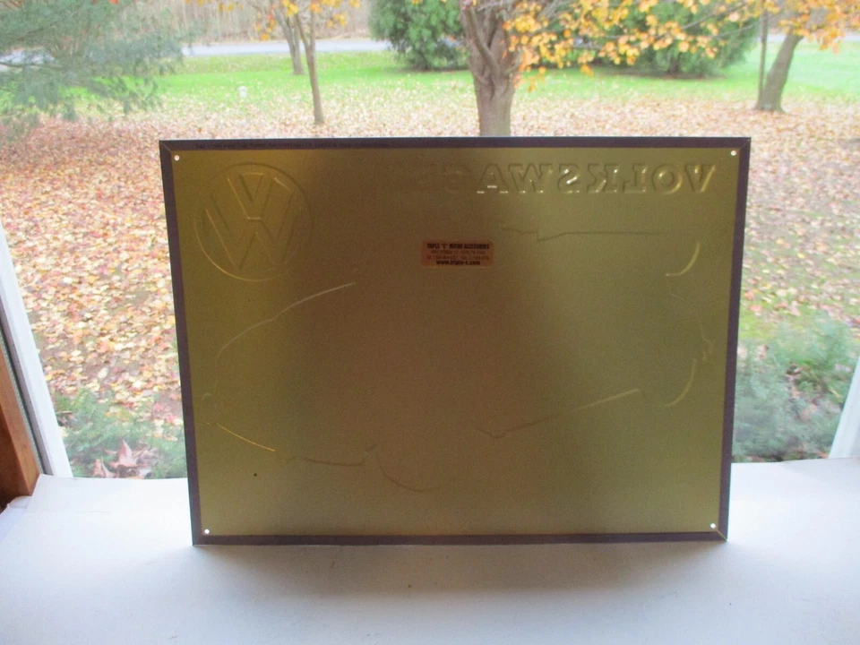 Volkswagen Cabriolet 16 by 12 Metal Sign - Image 4 of 4