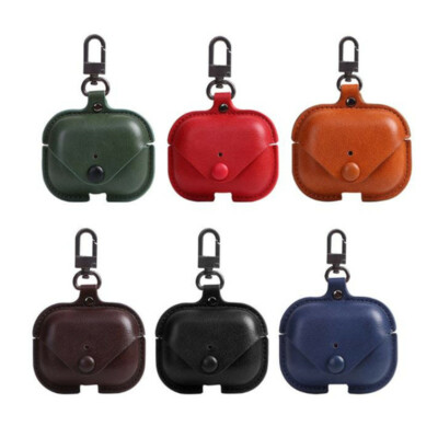 COVER CUSTODIA CASE in ECO PELLE per APPLE AIRPODS PRO | eBay