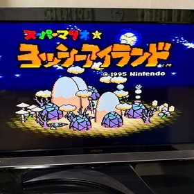 Yoshi'IsDisneyland Famicom Box Manual GF Japan Region