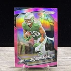 2025 Panini Prizm Football Pink Saquon Barkley #298