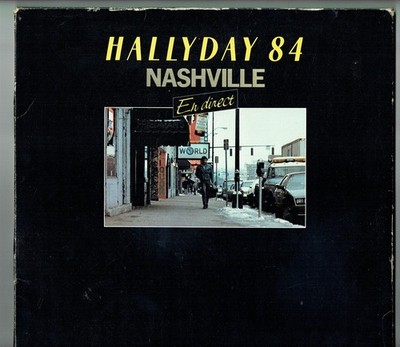 2 x 33 Runden LP Vinyl Box Johnny HALLYDAY 84 NASHVILLE Studio & Direct PHILIPS