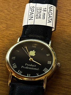 Apple Computer アップル コンピューター リストウォッチ 非売品 ⌚ Apple MAC Computer Original PRODUCT PROFESSIONAL Vintage Quartz