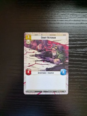Star Wars Unlimited Secrets of Power - Crait Veteran #515 - Hyperspace
