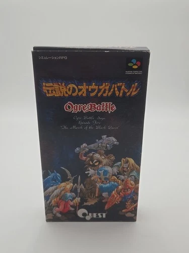 Ogre Battle: The march of the Black Queen Super Famicom (SFC) Japan Complete