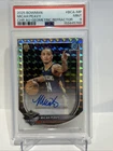 2025-26 Bowman Chrome Refractor Micah Peavy RC ROOKIE AUTO PSA 9 Pelicans