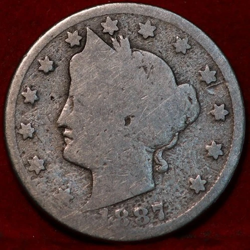 1887-P Liberty Nickel — photo from the most recent tracked eBay sale