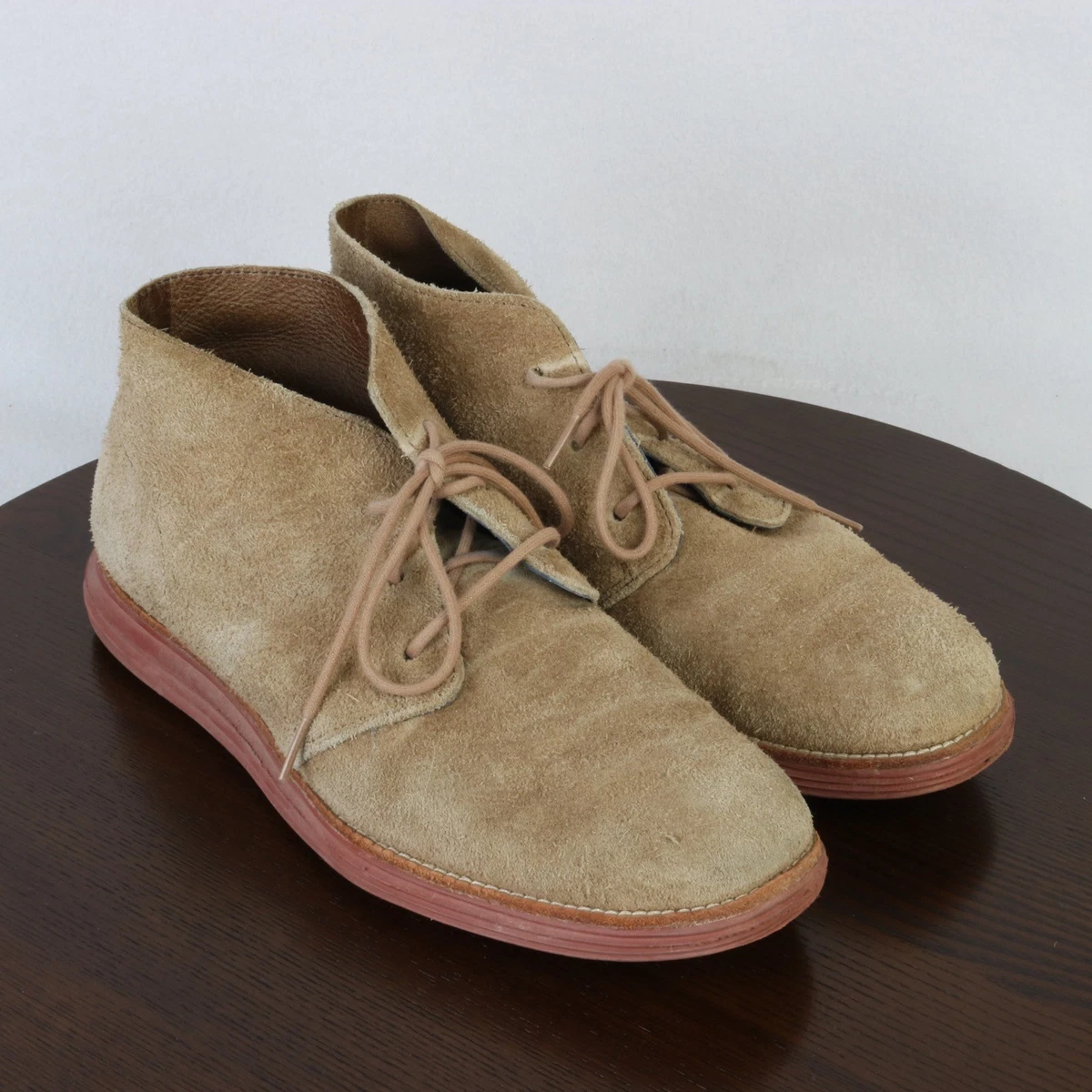 Cole Haan & Todd Snyder Desert Boots Tan Leather Chukka C14276 Men 11 M Nubuck Cole Haan Desert Boots for Men for Sale | Shop New & Used  main image 3