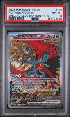 Roaring Moon ex 162/131 Sv: Prismatic Evolutions Holo for sale