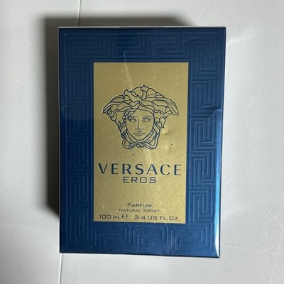 Versace Eros Parfum Spray 100ml 3.4 fl oz Regular Size Men's Fragrance