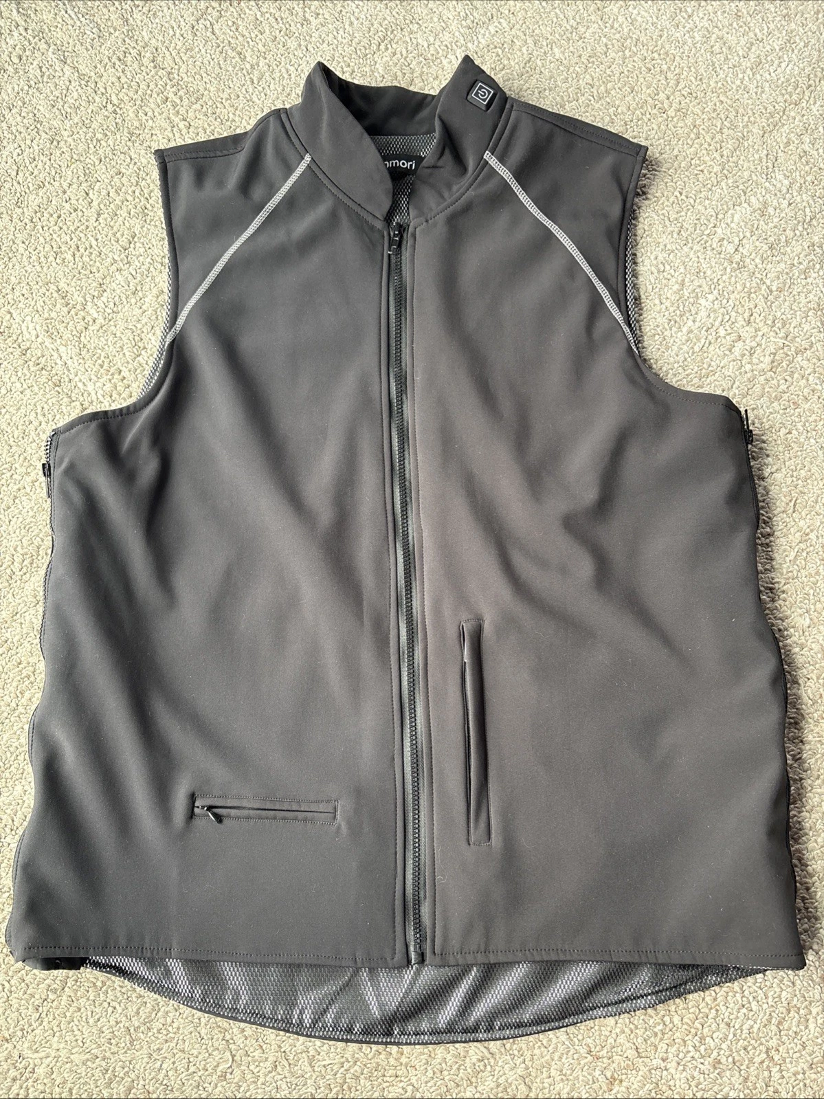 Vinmori Heated Vest Men's Adjustable Multi Size Battery Pack Outdoor Camp .