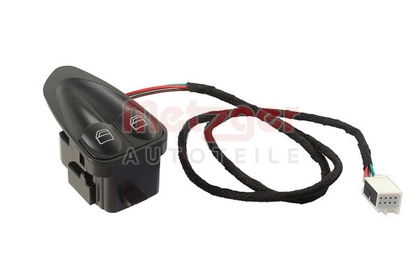 Metzger Autoteile Schalter Fensterheber 09161159 FüR Mercedes SL R230 280 230-image