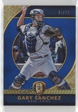 2017 Panini Chronicles Gold Standard Blue 25/79 Gary Sanchez #20 3t1