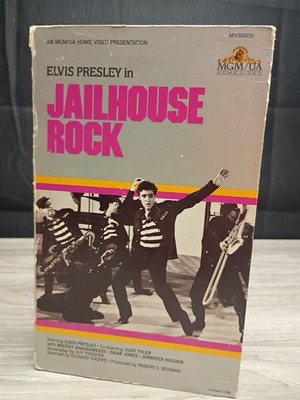 Jailhouse Rock VHS Elvis Presley Big Box 1957 Movie Musical