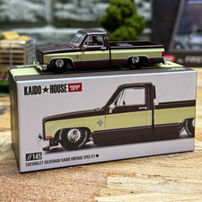 Kaido House Mini GT 1980 Chevrolet Silverado Kaido Vintage Spec V1 1:64 Diecast