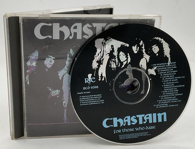 Chastain For Those Who Dare CD Heavy Metal Roadrunner Records 1990 NICE