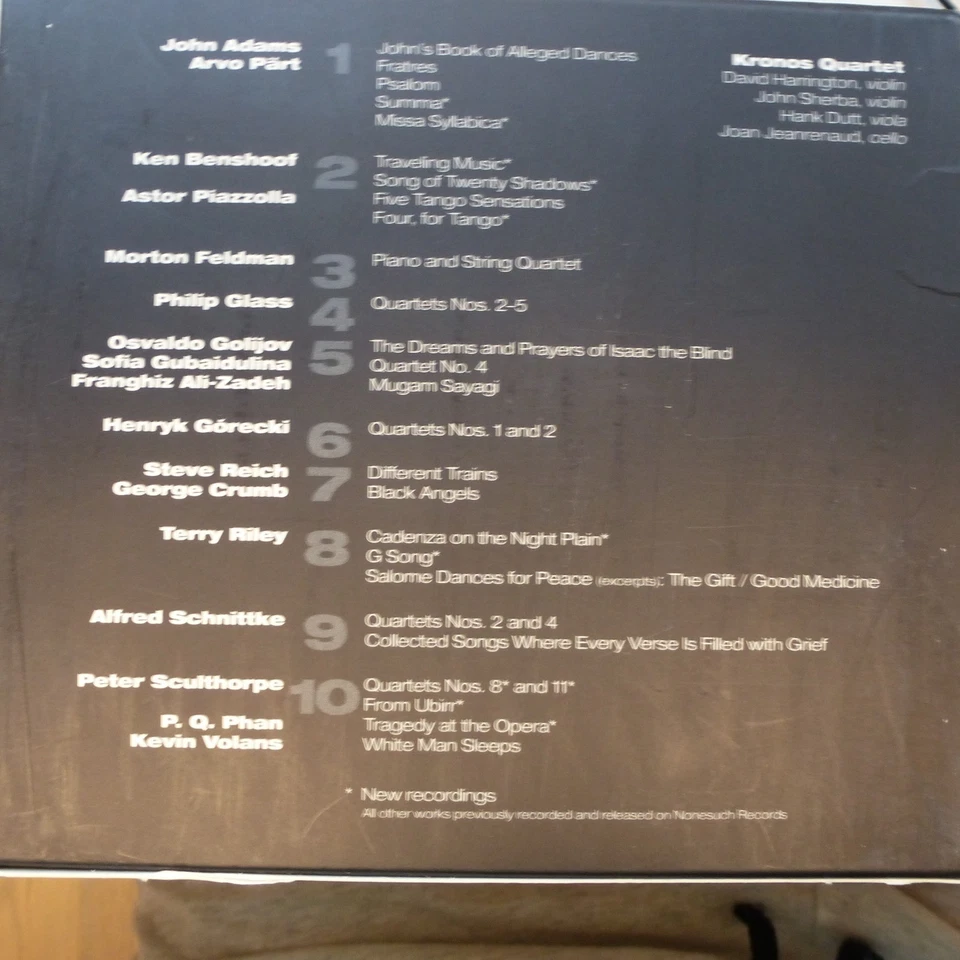 Kronos Quartet 25 Years 10 CD Boxset - Bild 2 von 3