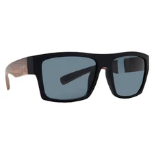 Body Glove BGPC 2202 BLK WOOD Smoke Rectangular Sunglasses 10261067.LTS BLK WOOD