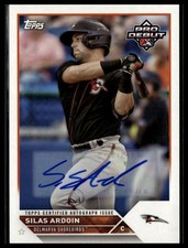 2023 Topps Pro Debut #PD-87 Silas Ardoin Autographs
