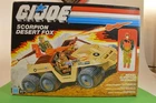 1989 Scorpion Desert Fox / G.i Joe Hasbro Complete Action Cluster Vehicle