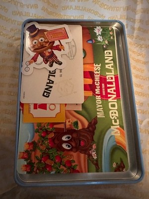 2025 McDonald's The McDonaldLand Adult Happy Meal Tins! NEXT DAY