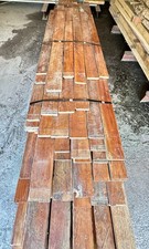 Reclaimed 1" thick Heart Pine Flooring 3"-5.5" wide - 420sqft - GA20397