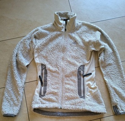 Adidas Jacket Super Trekking Fuzzy Sherpa Climawarm Neutral Athleisure Small