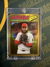 2026 Topps Heritage Kenley Jansen #/50 Gold Chrome Refractor 229 Angels