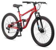 Mongoose Status 27.5in Red Full Suspension Mo...