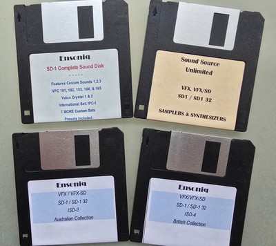 ENSONIQ SD-1 floppy disk  sound library **Brand New** Ultimate Sounds!