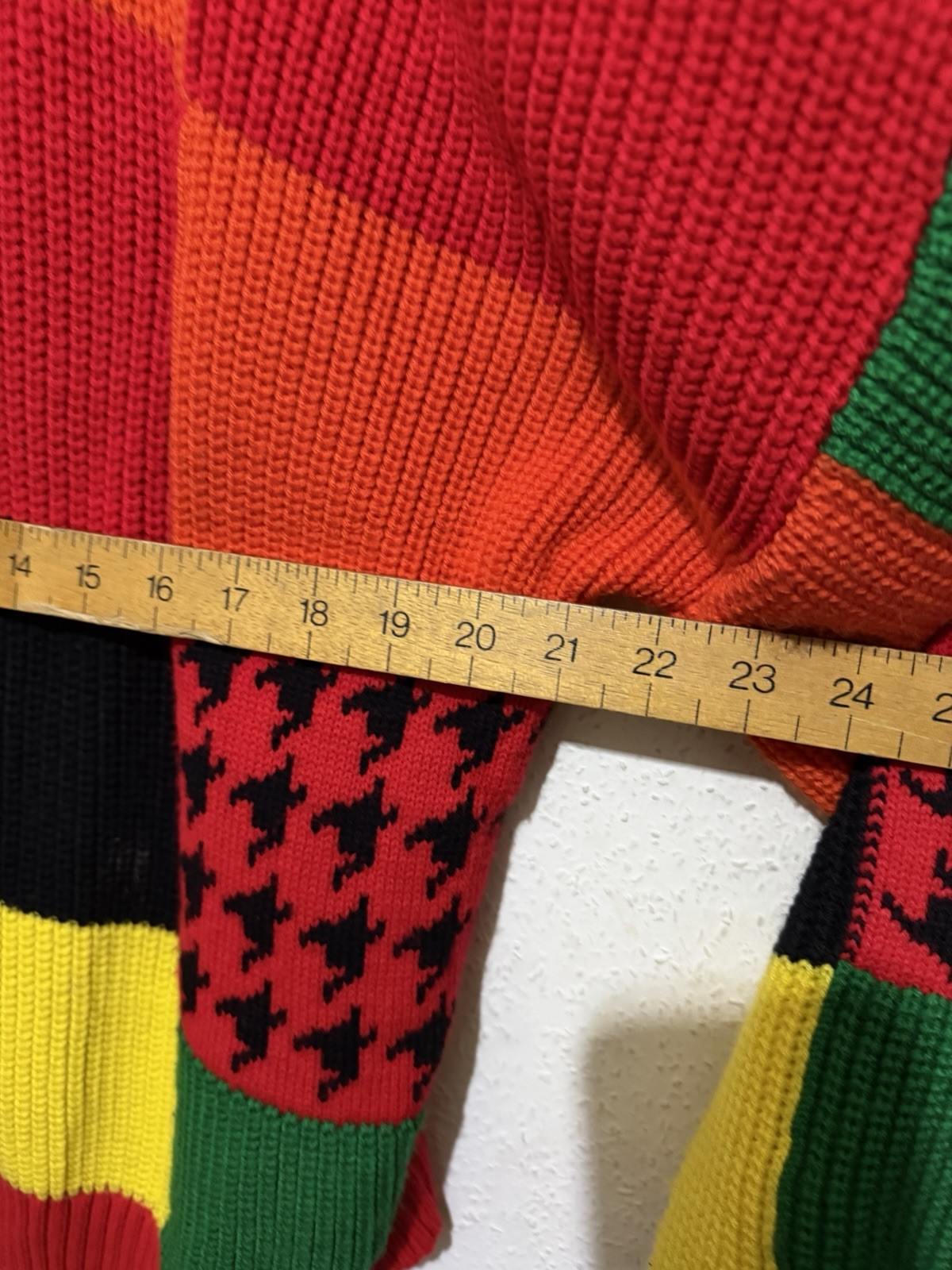 Harry Styles Patchwork Cardigan Inspired By J W A… - image 3