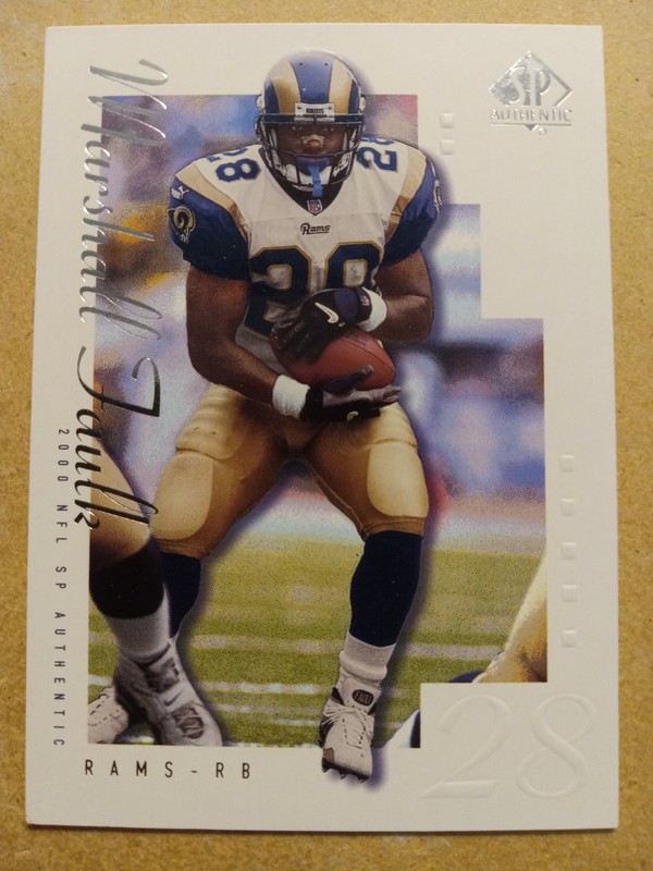 2000 Upper Deck SP Authentic Marshall Faulk #68