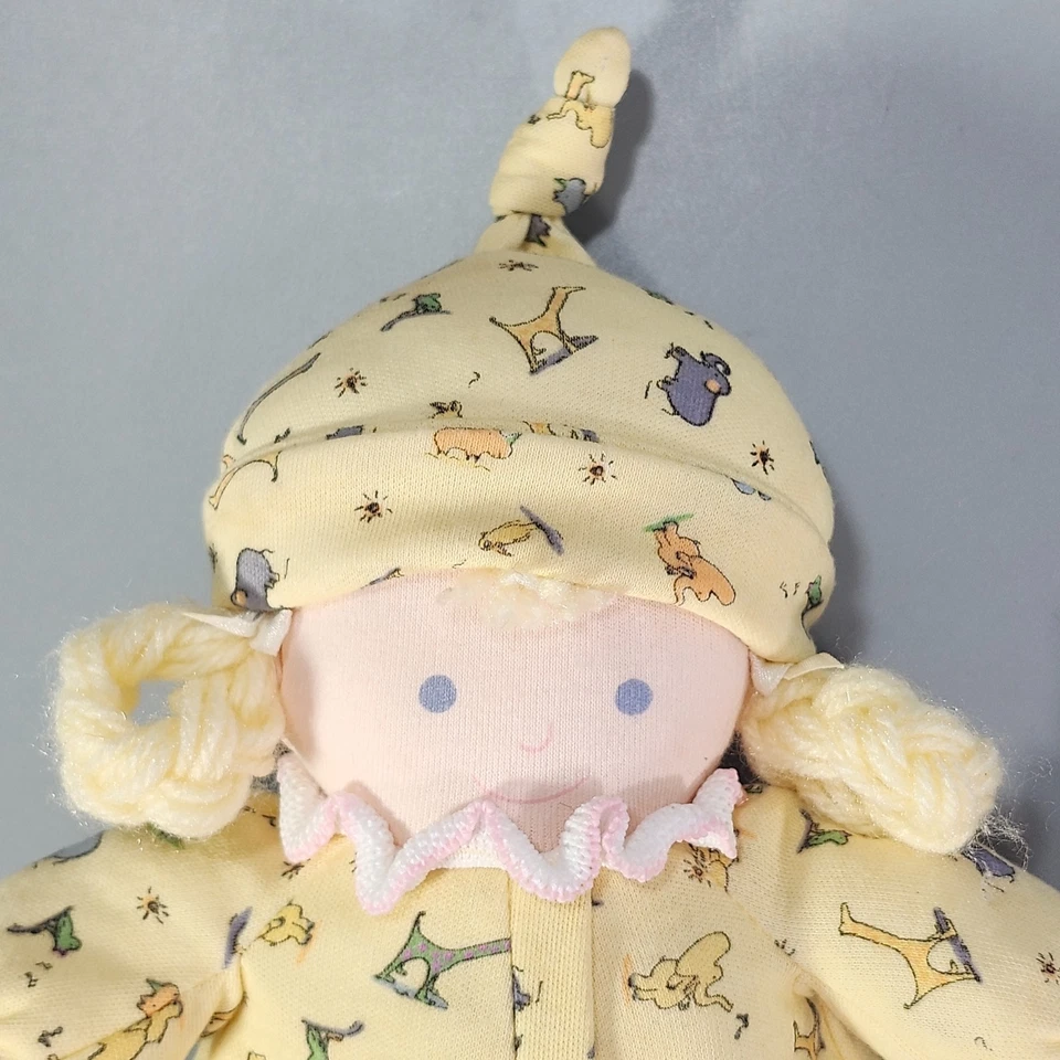 Carters John Lennon Amor Real Bebé Muñeca y Peluche Rubio Lovey Sonajero Juguete Peluche Foto 2 de 4