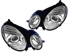 Headlights Replacement Set for 2006 - 2009 E320 E350 Sedan Wagon Left Right Pair