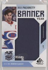 2016-17 SP Game Used Banner Year Winter Classic Max Pacioretty #BWC-MP 0q41