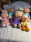 Lot Of 5 Cabbage Patch Dolls , All Are Dressed