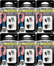 Nite Ize LED Upgrade Combo II Fits AA Mini Maglite 6-Pack 