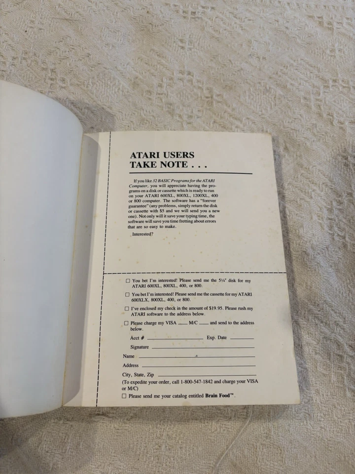 32 Basic Programs For The Atari Computer With Software - Image 4 of 4