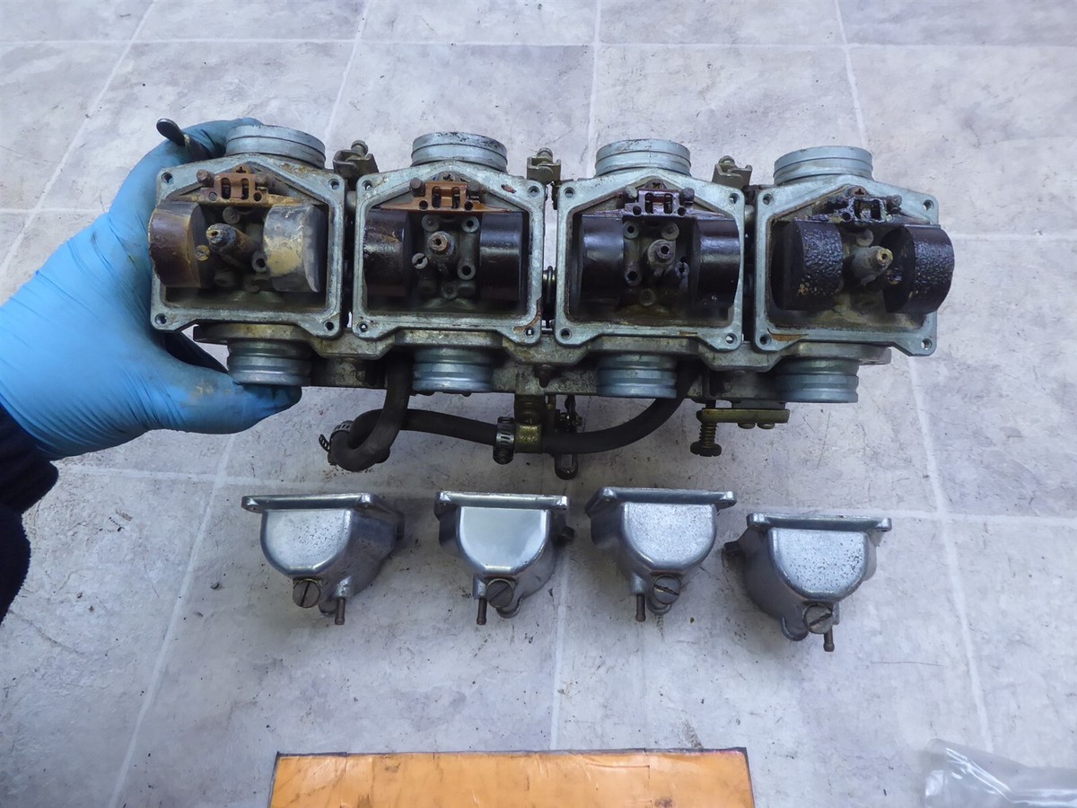1974 Honda CB550 Four H1763) Keihin carburetors carbs set for