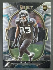 2022 Panini Select Football Devin Lloyd Jaguars Concourse RC Rookie 43