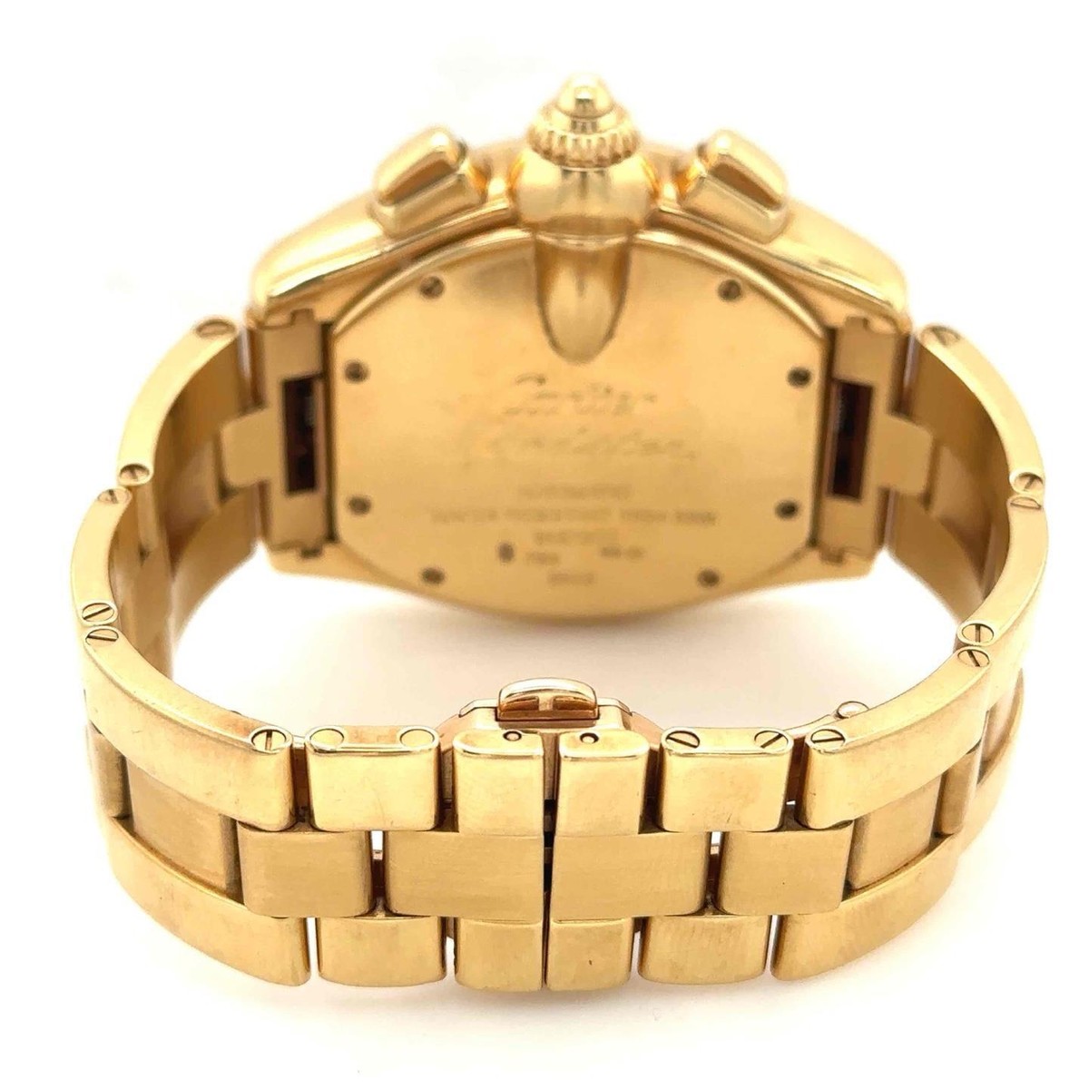 Cartier Roadster XL Chronograph Automatic 18k Yellow Gold Cartier Roadster XL Chronograph Automatic 18k Yellow Gold