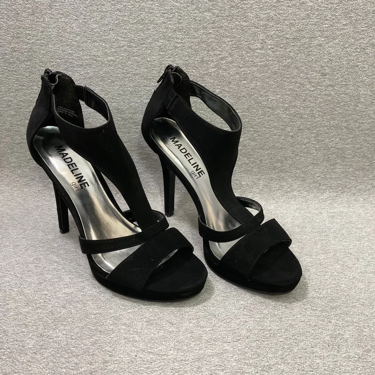 Madeline girl black best sale heels