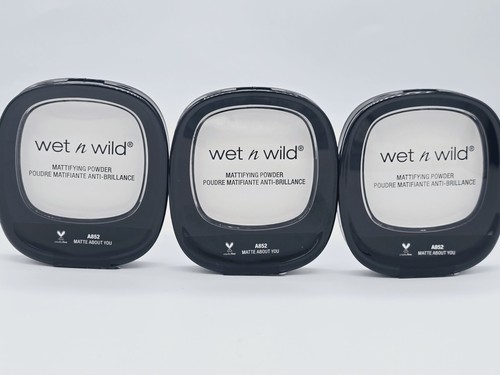 (3) Wet n Wild MATTIFYING POWDER - A852 MATTE ABOUT YOU - Picture 2 of 3