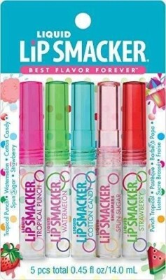Lip Smacker Liquid Lip Gloss Friendship Pack, 5 Count