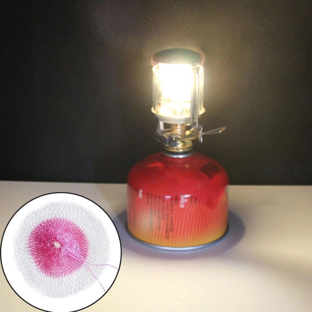 Lantern Mantles Mesh Gauze Oil Gas Lamp Outdoor Gas K1 W2S7 Mantle