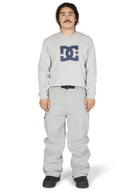 DC Primo Wild Dove Mens 10K 2023 Snowboard Pants Grey XL Extra Large Mens NEW - Image 3 of 4