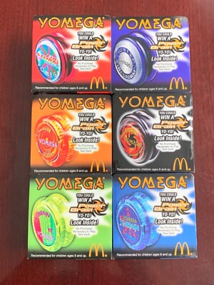 ハイパーヨーヨー　YOMEGA マクドナルドバージョン６つセット 今 話題 の 人気 商品 ハイパーヨーヨー マクドナルドバージョン