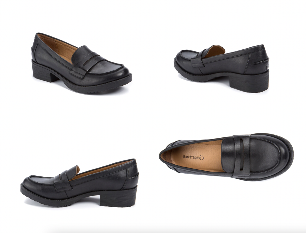 NWT BareTraps Sz 9 Men\'s Black Loafers Dr. Martens Bar Loafers in Black | SVD USA main image 4