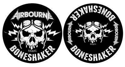 AIRBOURNE DJ SLIPMAT FILZMATTE BONESHAKER 2er SET