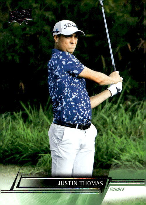 Justin Thomas 2024 Upper Deck PGA Tour Golf - #17 -